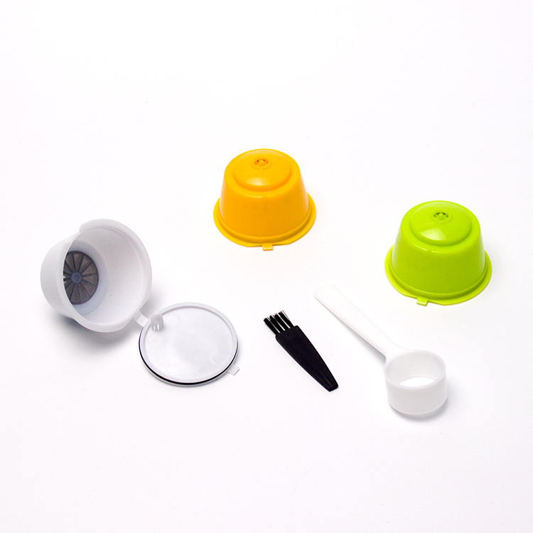 3pcs Reusable Refillable Capsules Pods for Nescafe Dolce Gusto Machines Maker Coffee Capsule Pod Cup Cafeteira