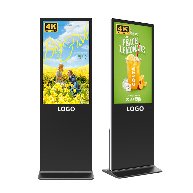 Best Selling Smart Kiosk Vertical LCD Advertising Display Digital Signage Totem Floor Standing Touch Screen