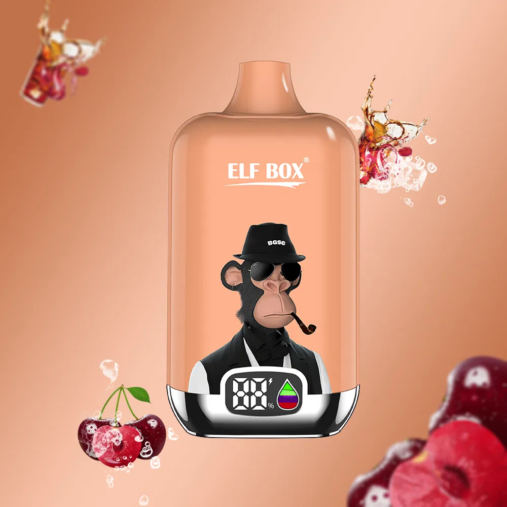 Factory Vape Shop Supply Elf Box Digital 12000puffs Disposable Vape Pod E Cigarette Wholesale Pen Style E-Cigarette Disposable Vape