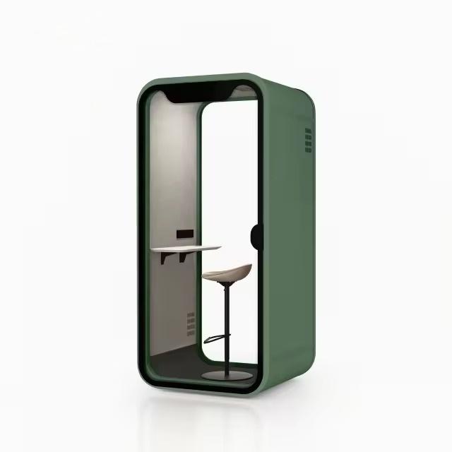 Customizable Soundproof Enclosure Tailored Healthcare Manufacturing Creative Studios Soundproof Office Pod Acoustic Pod