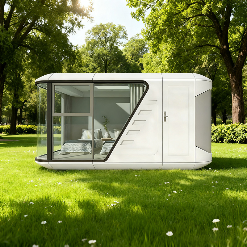 2026Hot Selling Space Pod Capsule with Furniture Soundproof Waterproof Fireproof 20ft 40ft Prefab Modern Container Space Capsule