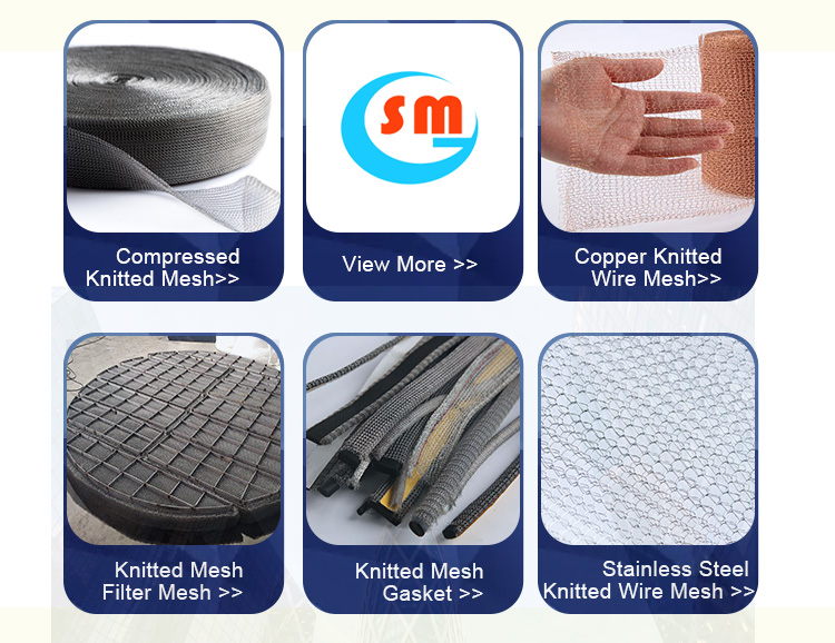 Knitted Mesh Types Diagram