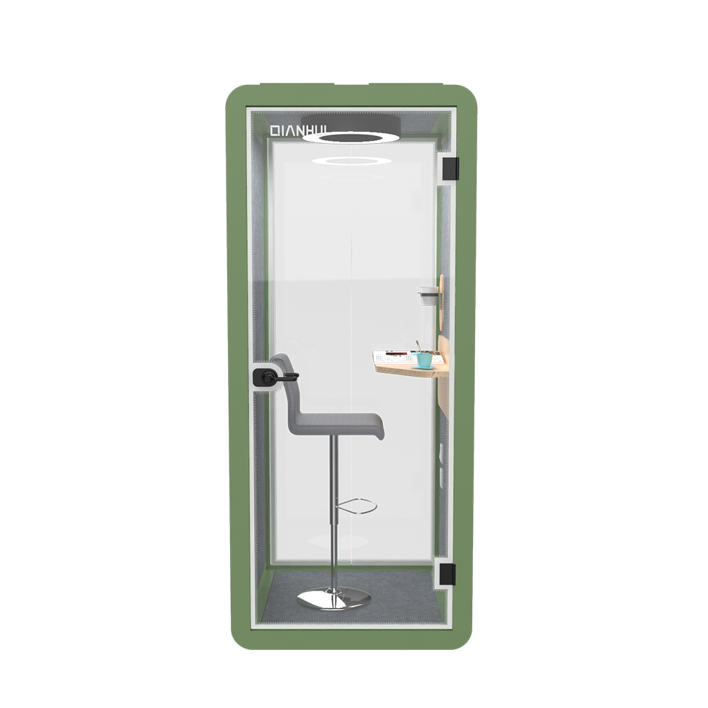 Modular Soundproof Office Phone Booth Office Pod Movable Phone Pod for One Person ISO/CE/ROSH