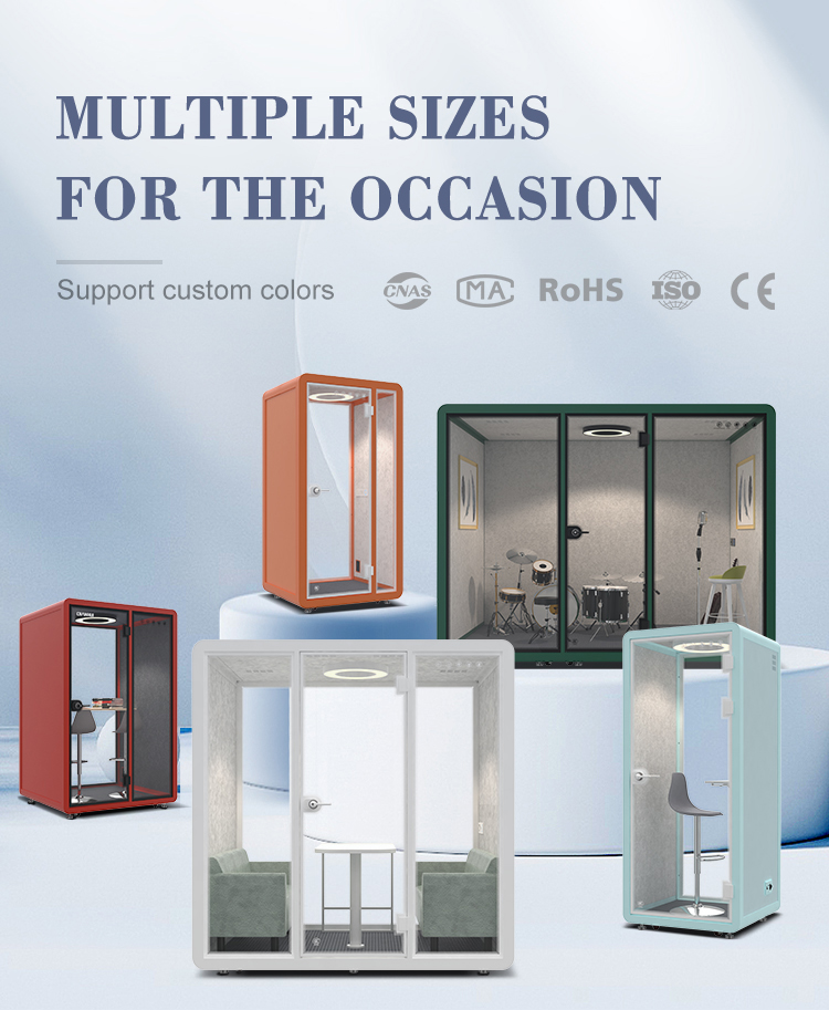 Sound Insulation Phone Pod Banner