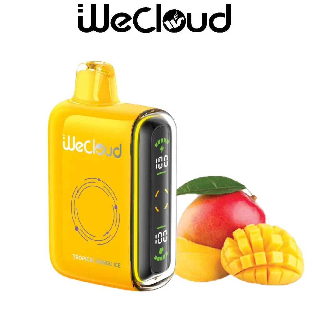 Disposable 20000 Puff Bar Shisha Hookah E-Cigarette Crown Leather Vape Device