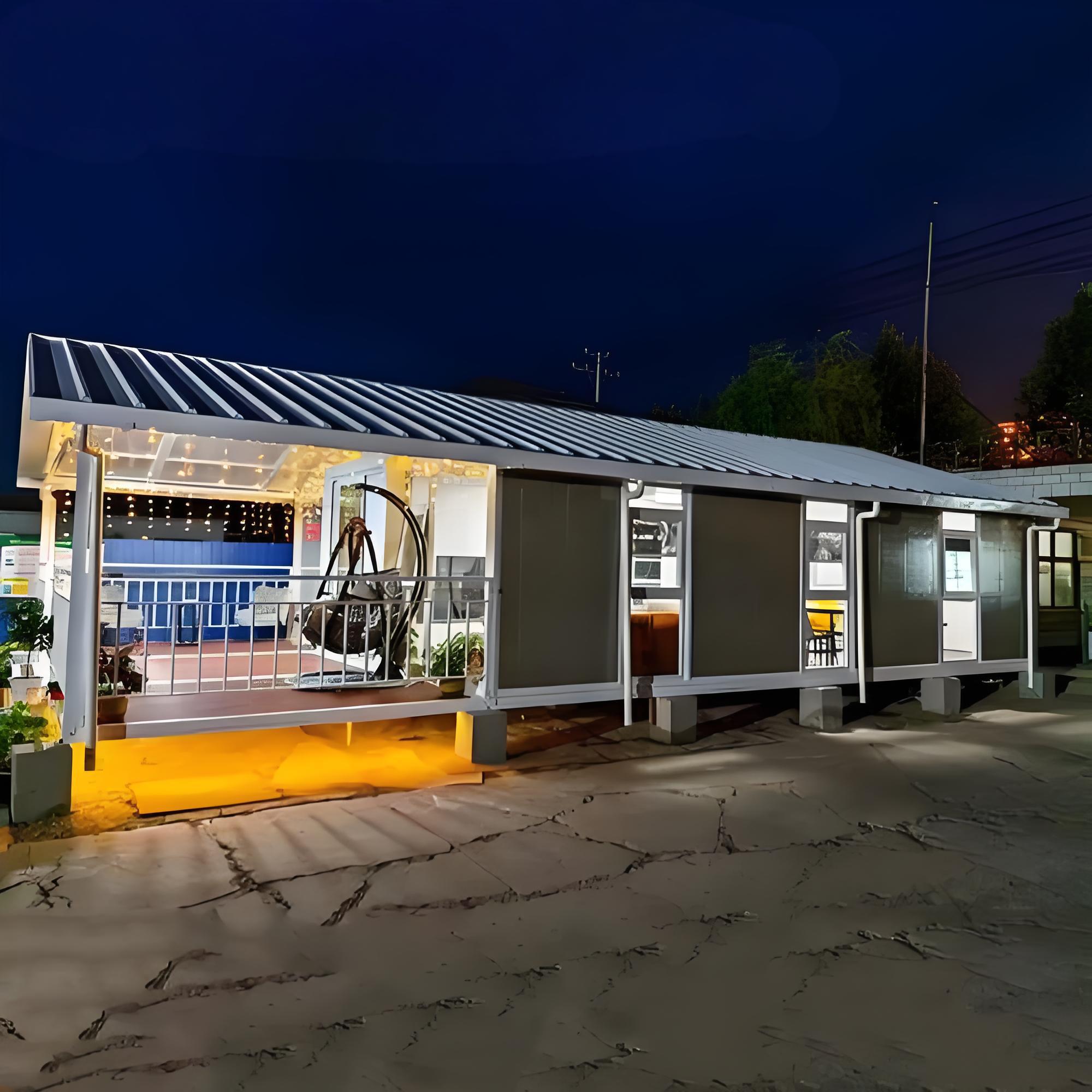 High-Capacity 30ft Expandable Container House Prefab Home Modern Design Spacious Mobile Living Pod