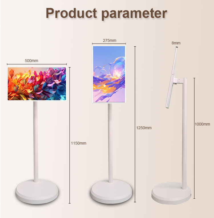 Rechargeable Smart Display Screen