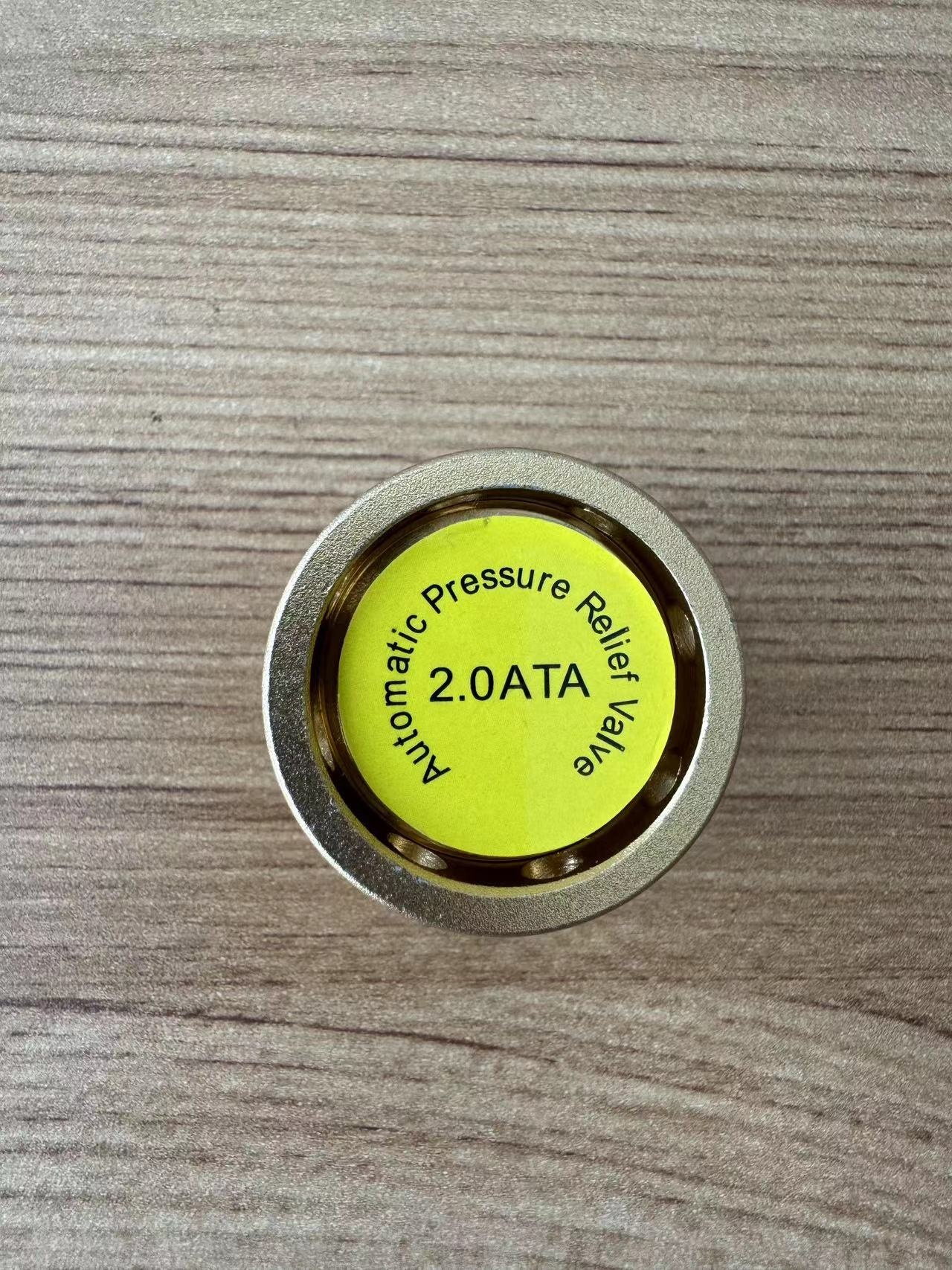 Multi-Specification Automatic Safety Valve for Portable Recovery Pods 1.3/1.5/1.7/1.9/2.0 ATA Available