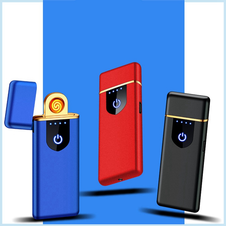 KY Portable Slim Flameless Windproof Smoking Tobacco Usb Plastic Chargeable Lighter Electronic Cigarette
