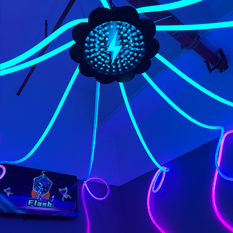Reaction Activation Game Arena Active Interactive Push Button Led Light Flash Current Activate Games Room