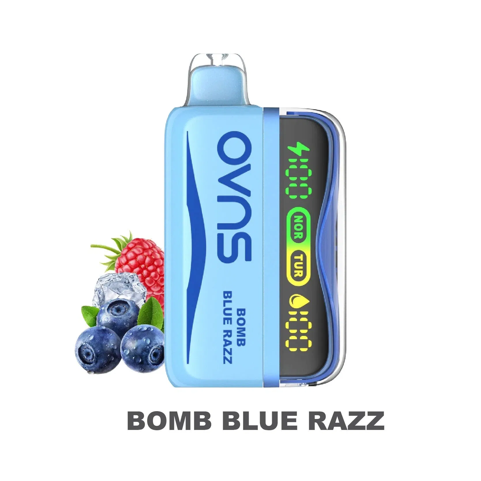 OEM ODM Replaceable Pefilled Pod Kit 18.5ml Recharge Full Screen Display 30K 30000 Puff Vape 50mg Ovns Puff Geek X Pod System with Rechargeable Power Bank