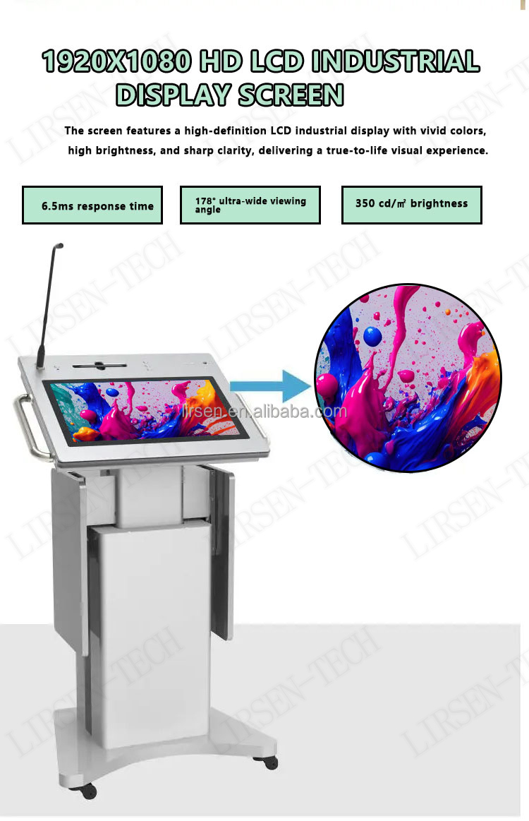 Smart Digital Podium Front