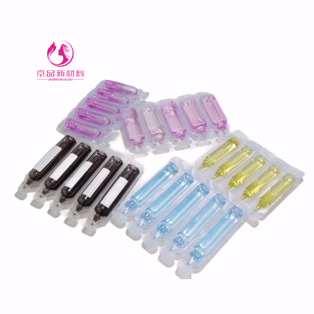 Safe Food-Grade PVC Single-Use Pods Flexible Crack-Resistant &amp; Leak-Proof Affordable Disposable Ampoules for Beauty Care