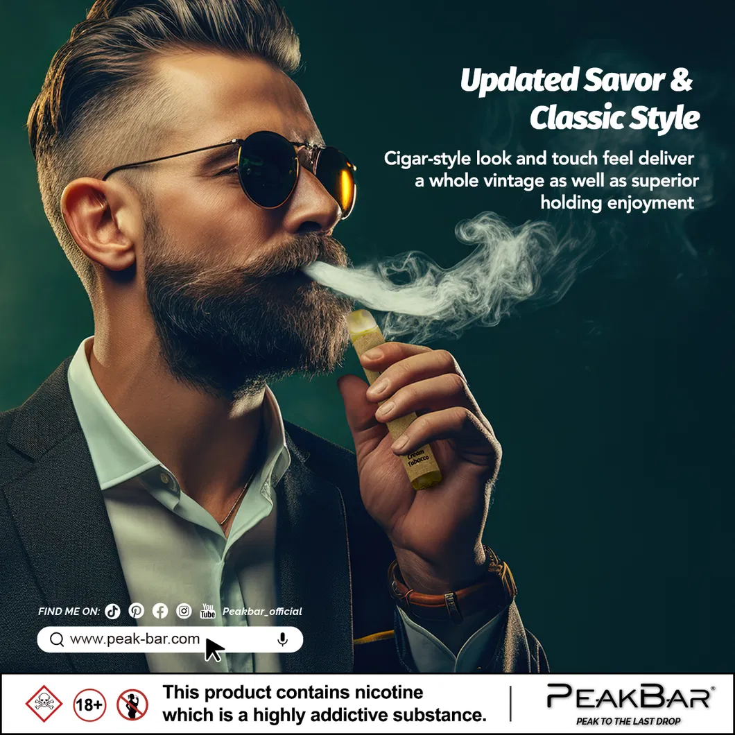 400mAh Eco-Friendly Disposable Vape with 2ml E-Liquid Volume