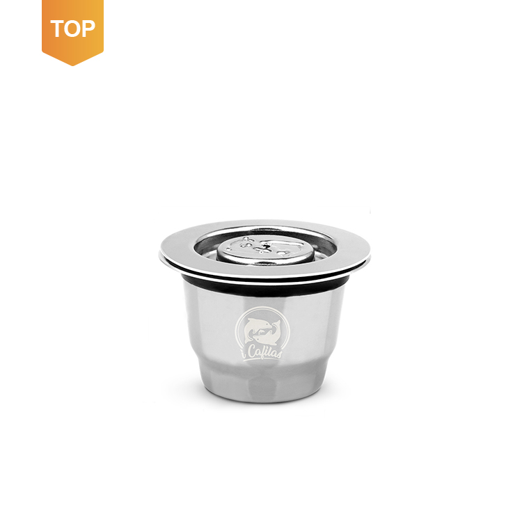 High Quality Manual Stainless Steel Reusable Refillable Filter Coffee Pod Capsule for Coffee Machines