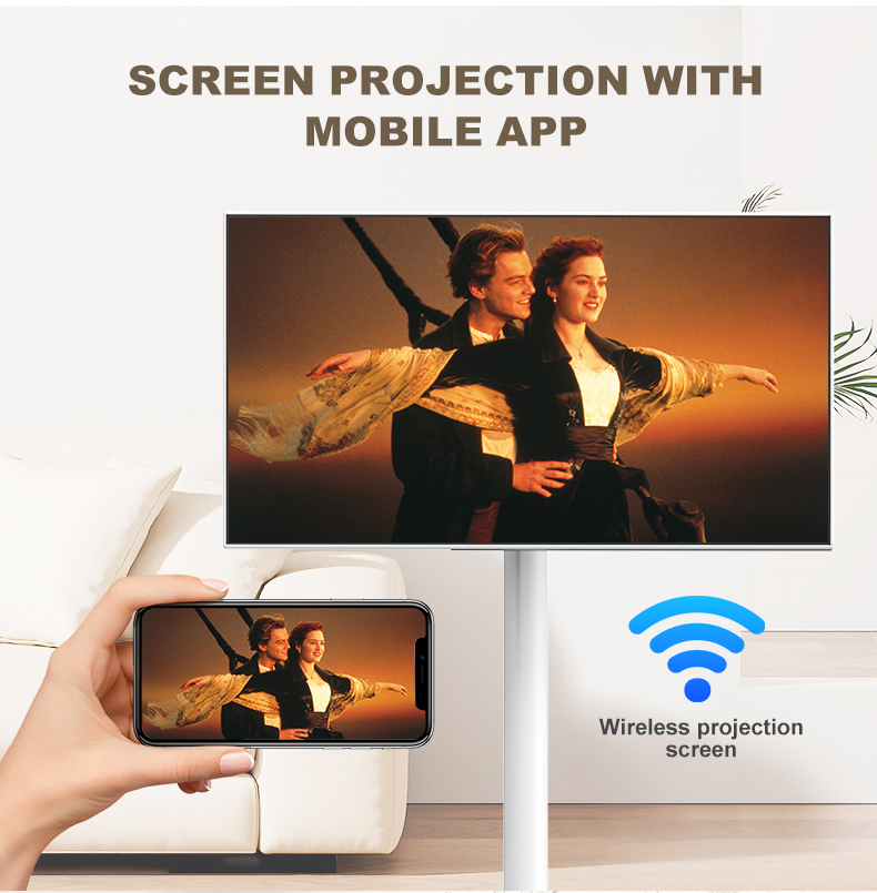 Smart Indoor Touchscreen Display Versatile Advertising Solution for Retail Stores Shopping Malls or Home Entertainment