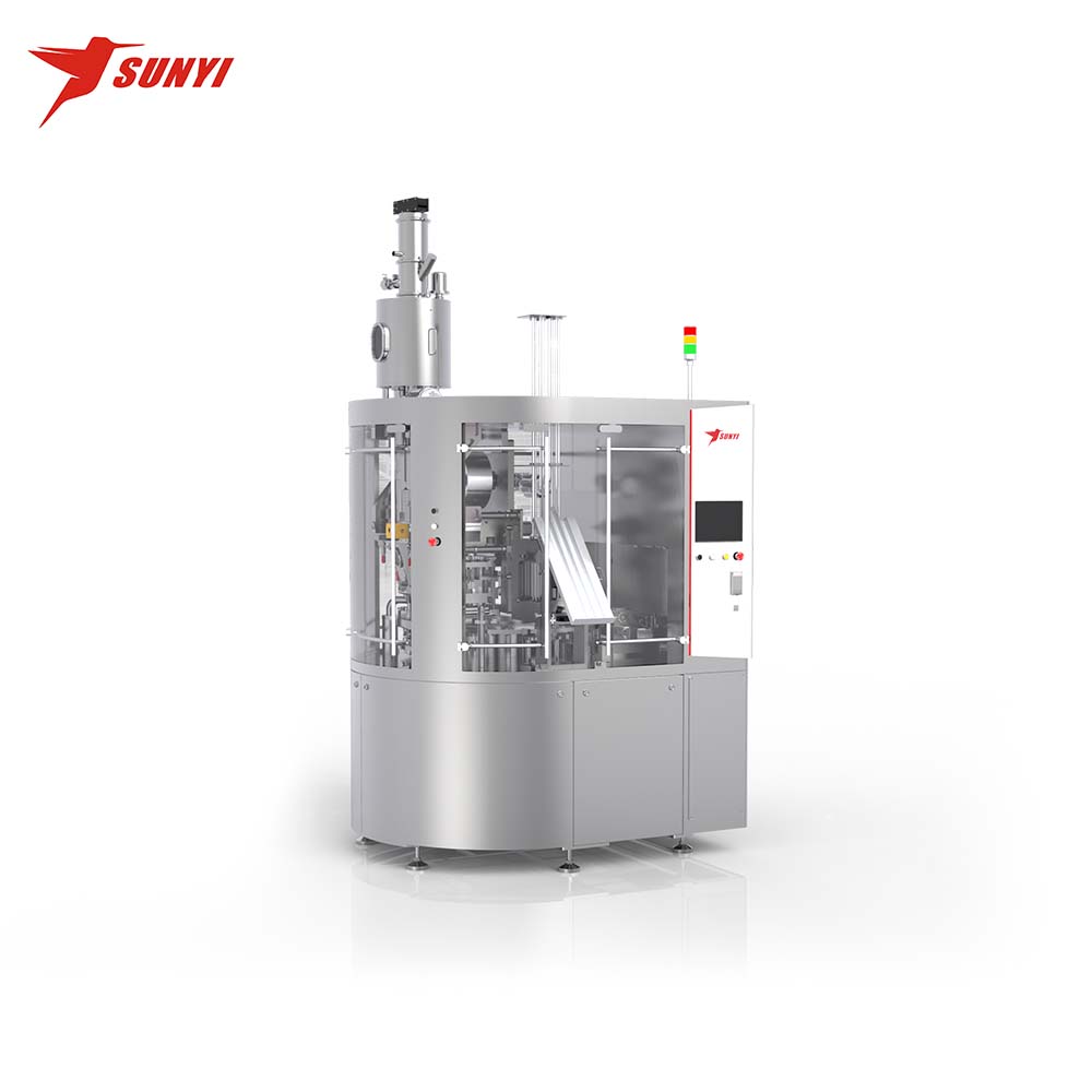 Nitrogen Flushing Automatic Nespresso Pod Filling Machine with Sealing Function