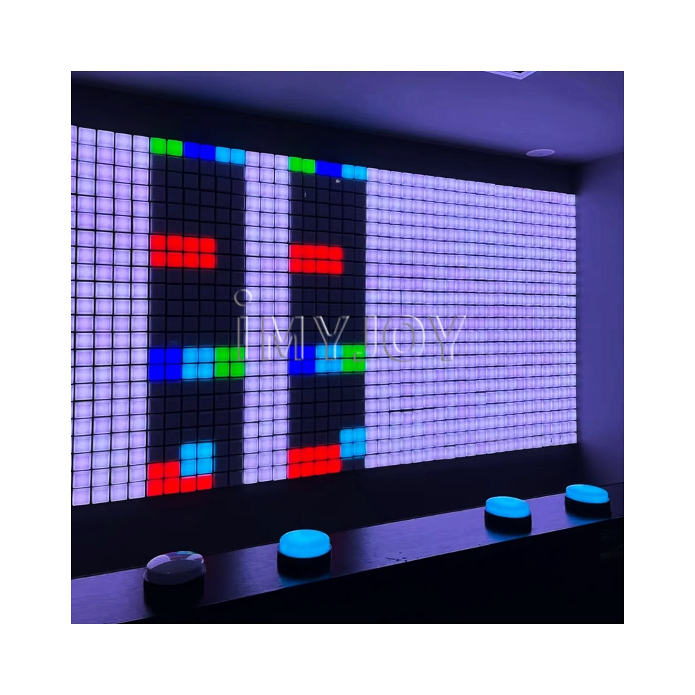Team Building Active Escape Game Room Arena Interactive Push Led Button Light Grid Activate Control Game System
