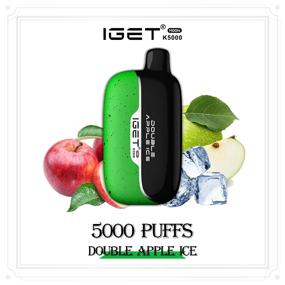 Nicotine Salts E Cigarette Top Sell Iget Moon 5000 Puffs EU Shipping Free Disposable 5K Puff Vape