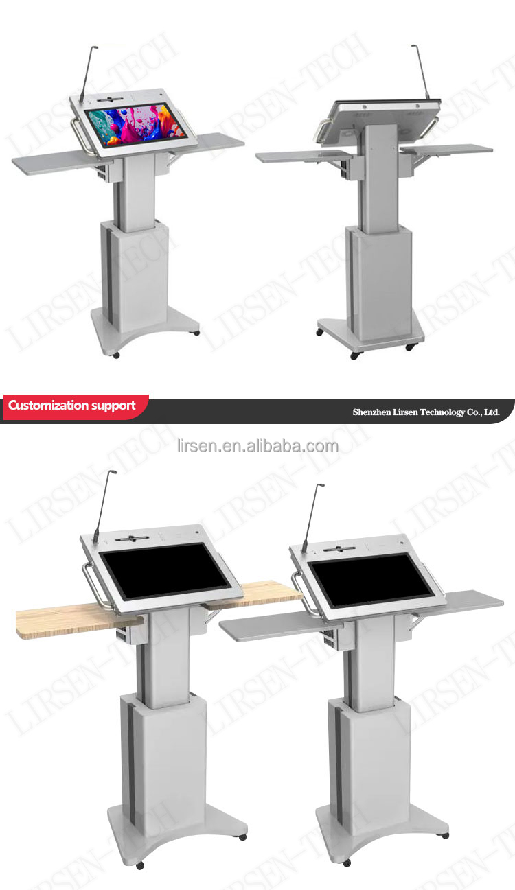 21.5 Inch 4K Smart Multimedia Podium Overview