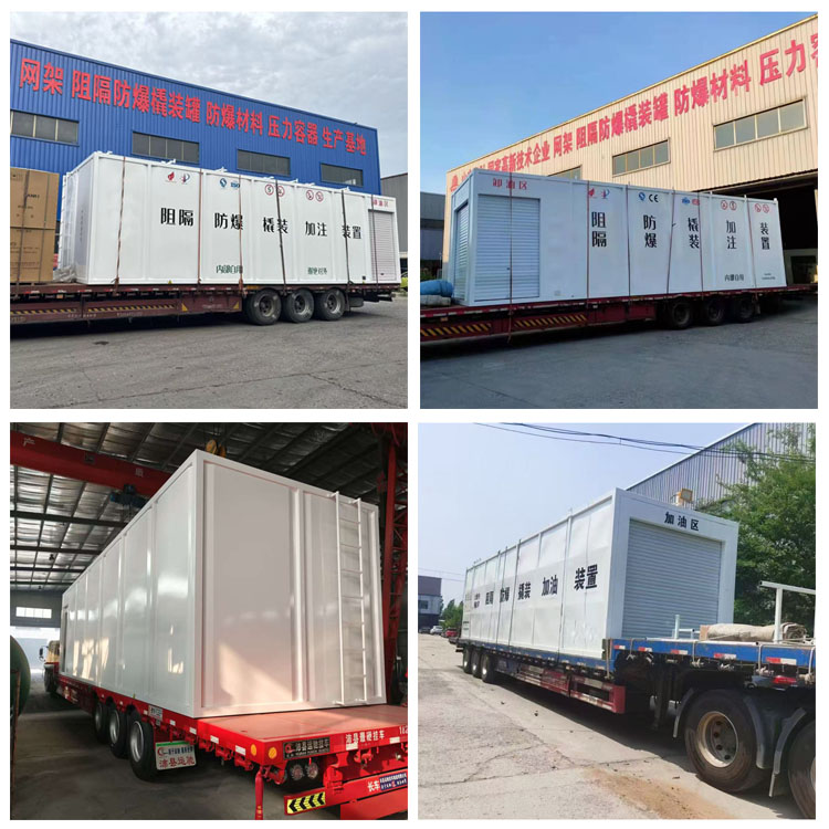 Portable Fuel Station 30000 Liters Portable Fuel Station Diesel Fuel Pod Portable for Remote Area & Construction Site