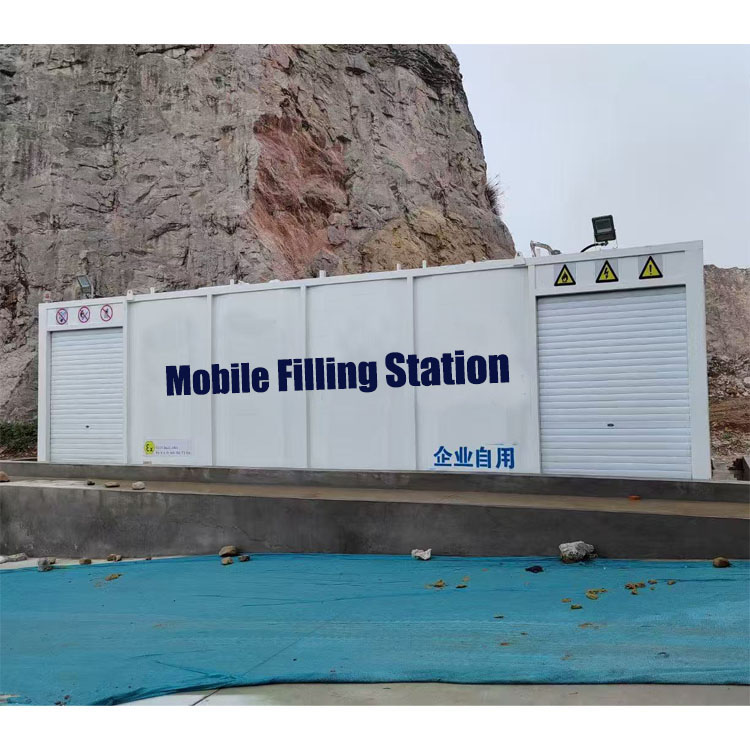 Portable Fuel Station 30000 Liters Portable Fuel Station Diesel Fuel Pod Portable for Remote Area &amp; Construction Site