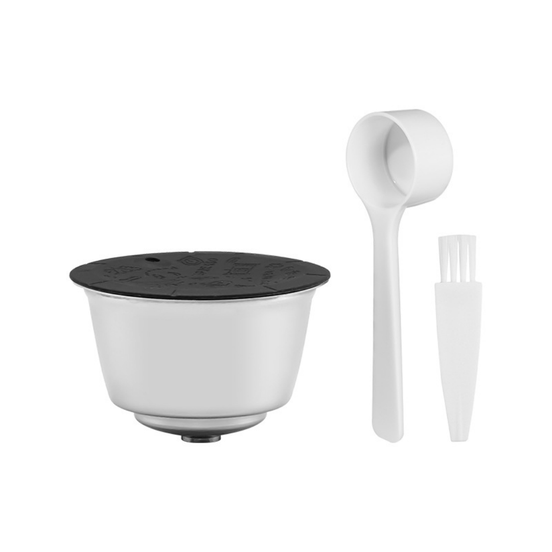 High Quality Refillable Reusable Capsule Stainless Steel Coffee Capsule Pod for Dolce Gusto