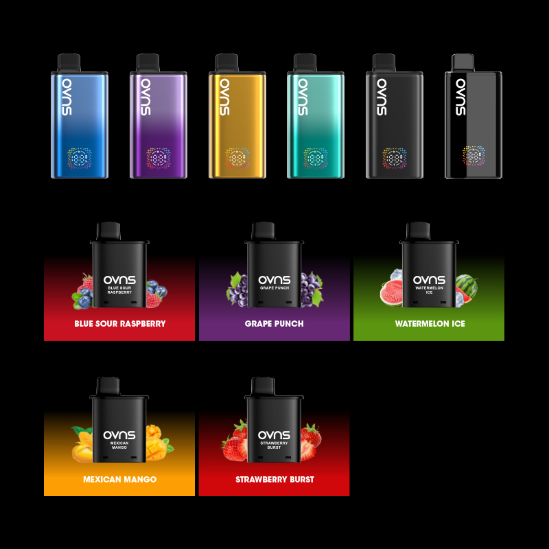 EU UK Best Refillable Pod System Starter Kits Ovns Neon 15000puffs 14ml Replaceable Empty Open Vape Pod Systems