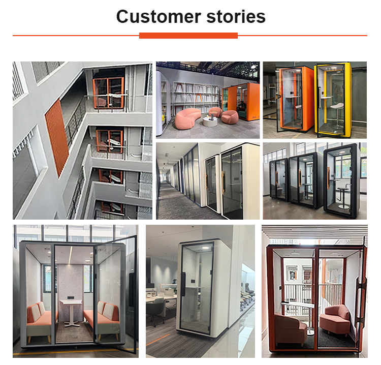 Soundproof office pod application 6
