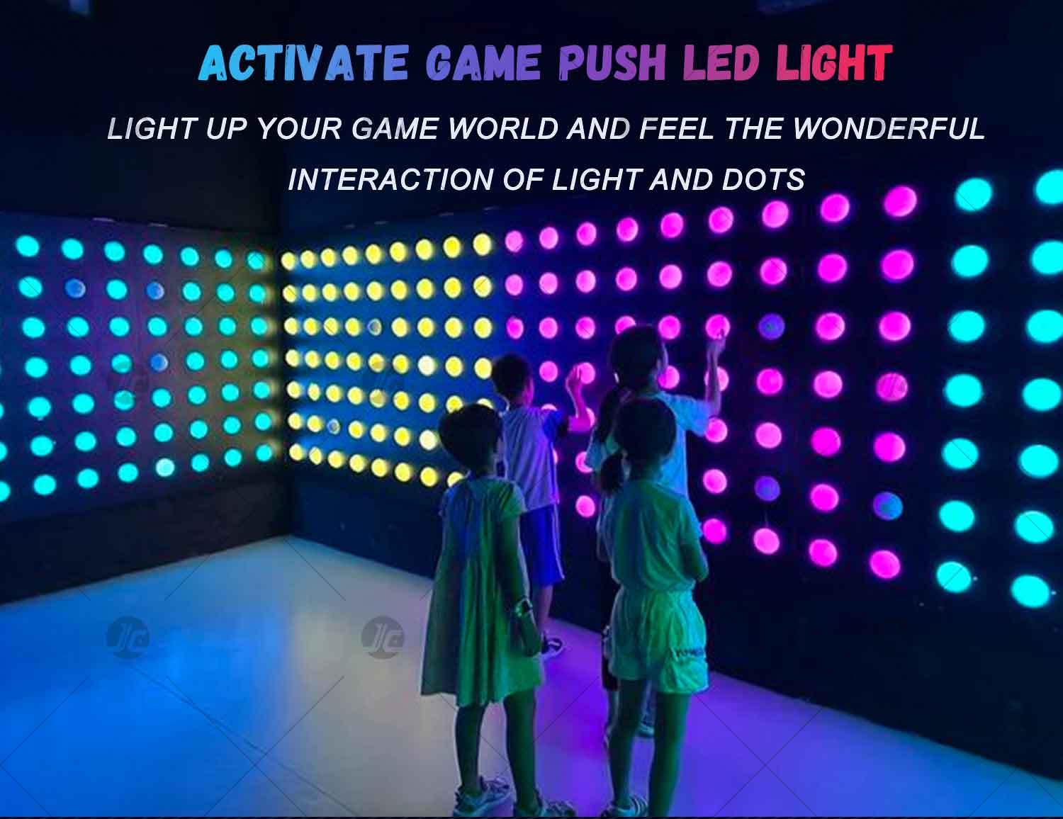 Interactive LED Push Button Game Detail 1