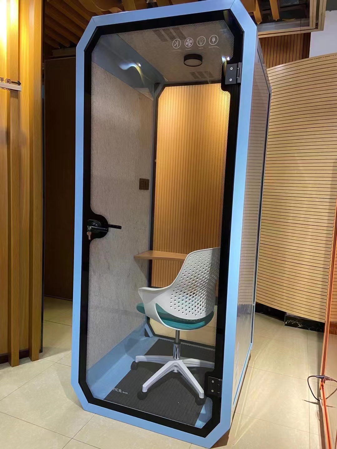 Great Ventilation Office Pod System Modular Meeting Working Study Cabin Space Station Soundproof Work Pod