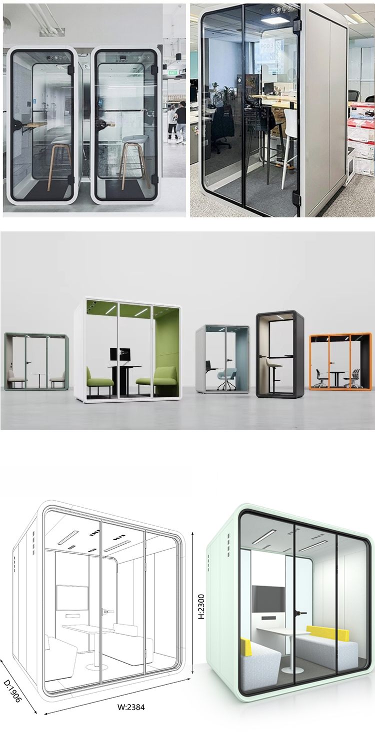 Movable Soundproof Acoustic Booth Detail 10