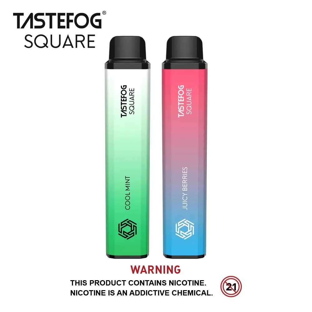 Tastefog Square 3500 Puffs Disposable E Cigarette Wholesale Vape 2% Salt Nicotine