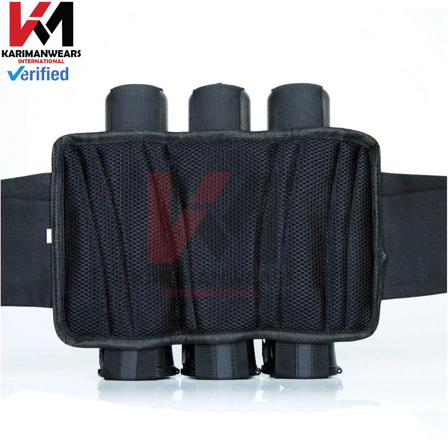 Paintball Harness with Pods &amp; Quick Disconnect Remote Coil Tactical Compressed Air Paintball Tank System Fast Reload Adjustable