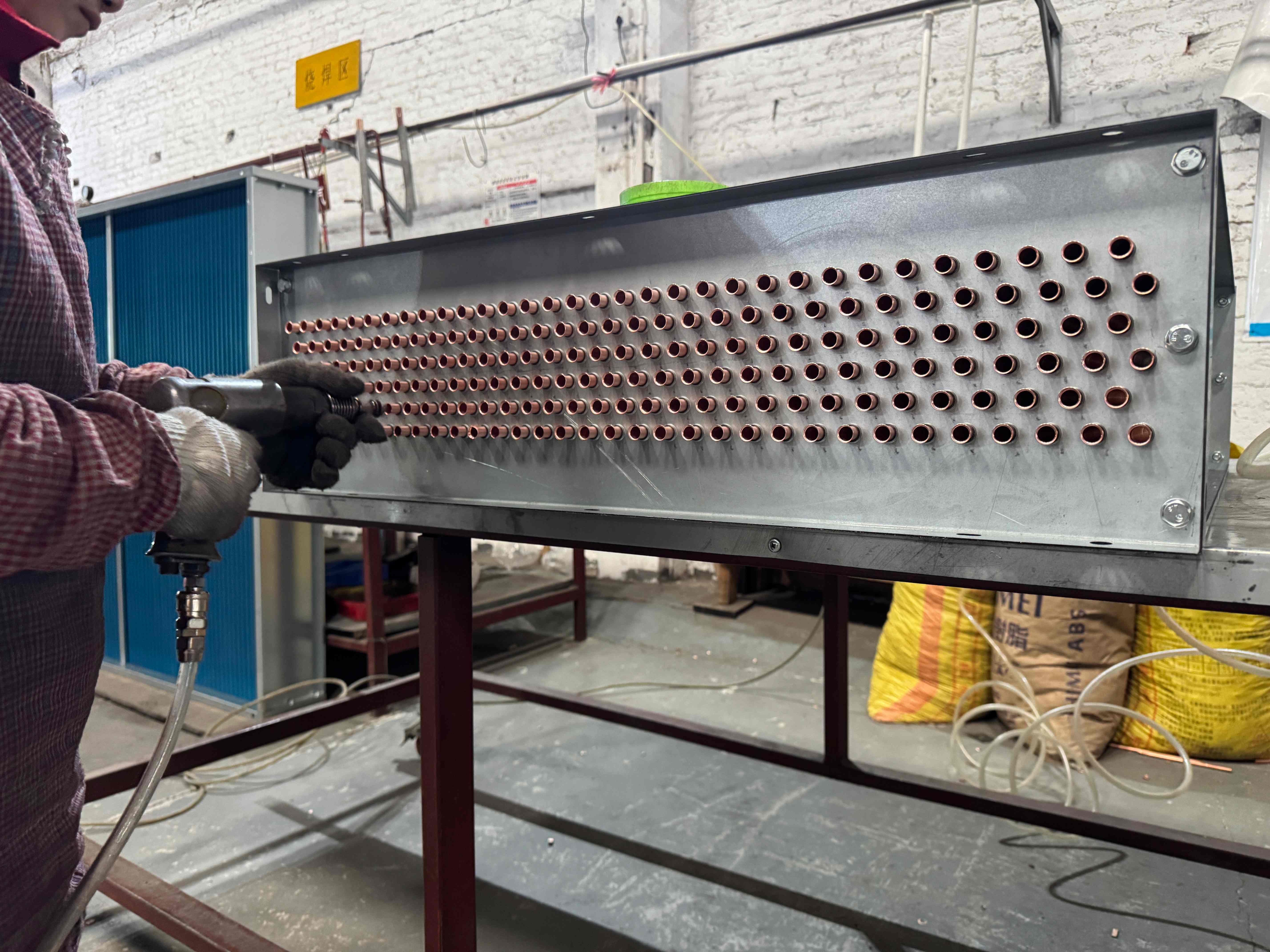 Custom OEM Replacement Copper Tube Aluminum Fin HVAC Condenser Evaporator Coil Competitive Price for Commercial Rooftop Package