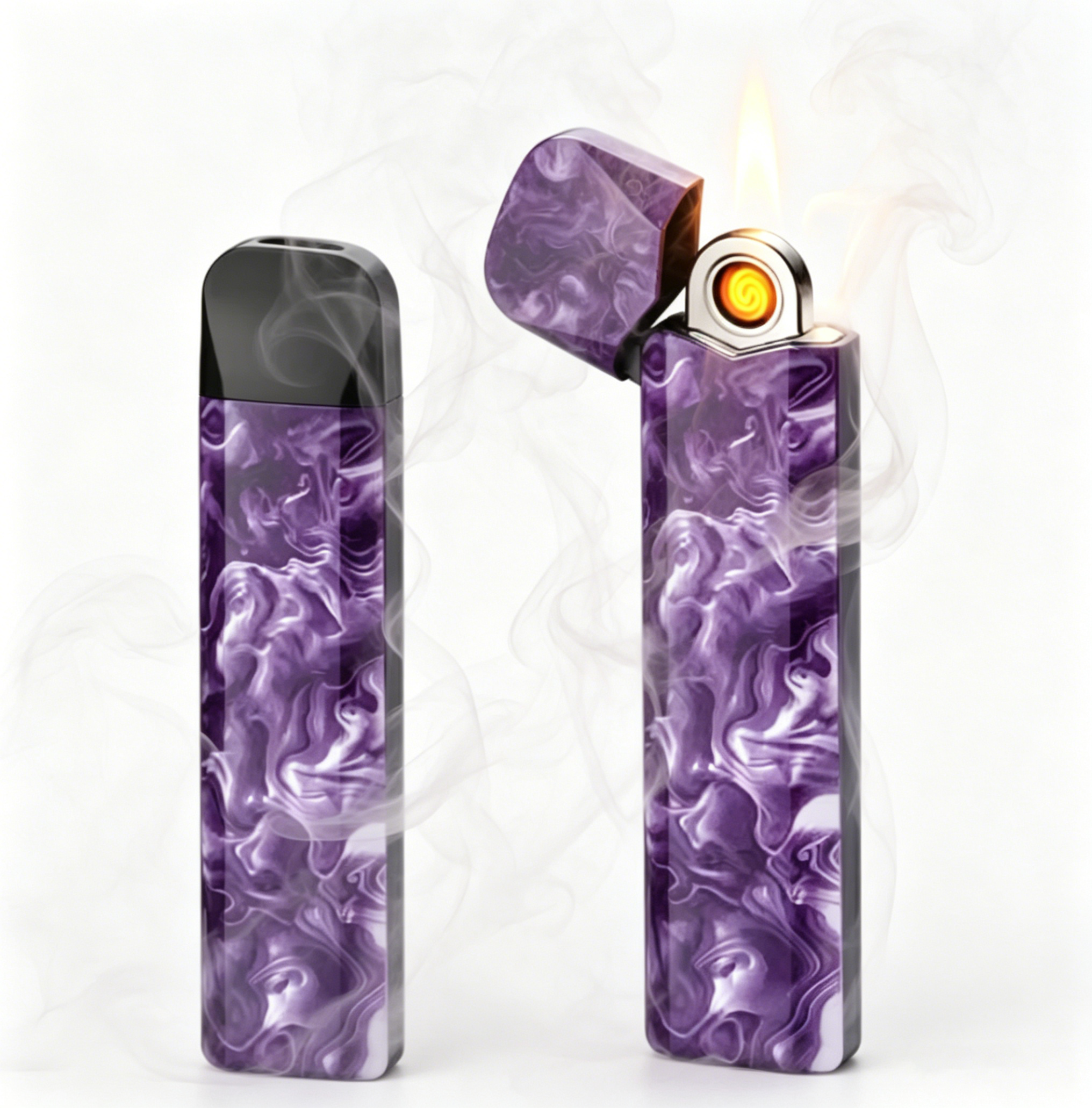 Gradient Refillable Pod Kit 1ml/2ml Empty Cartridge Rechargeable Smoking Accessories Fast Ship