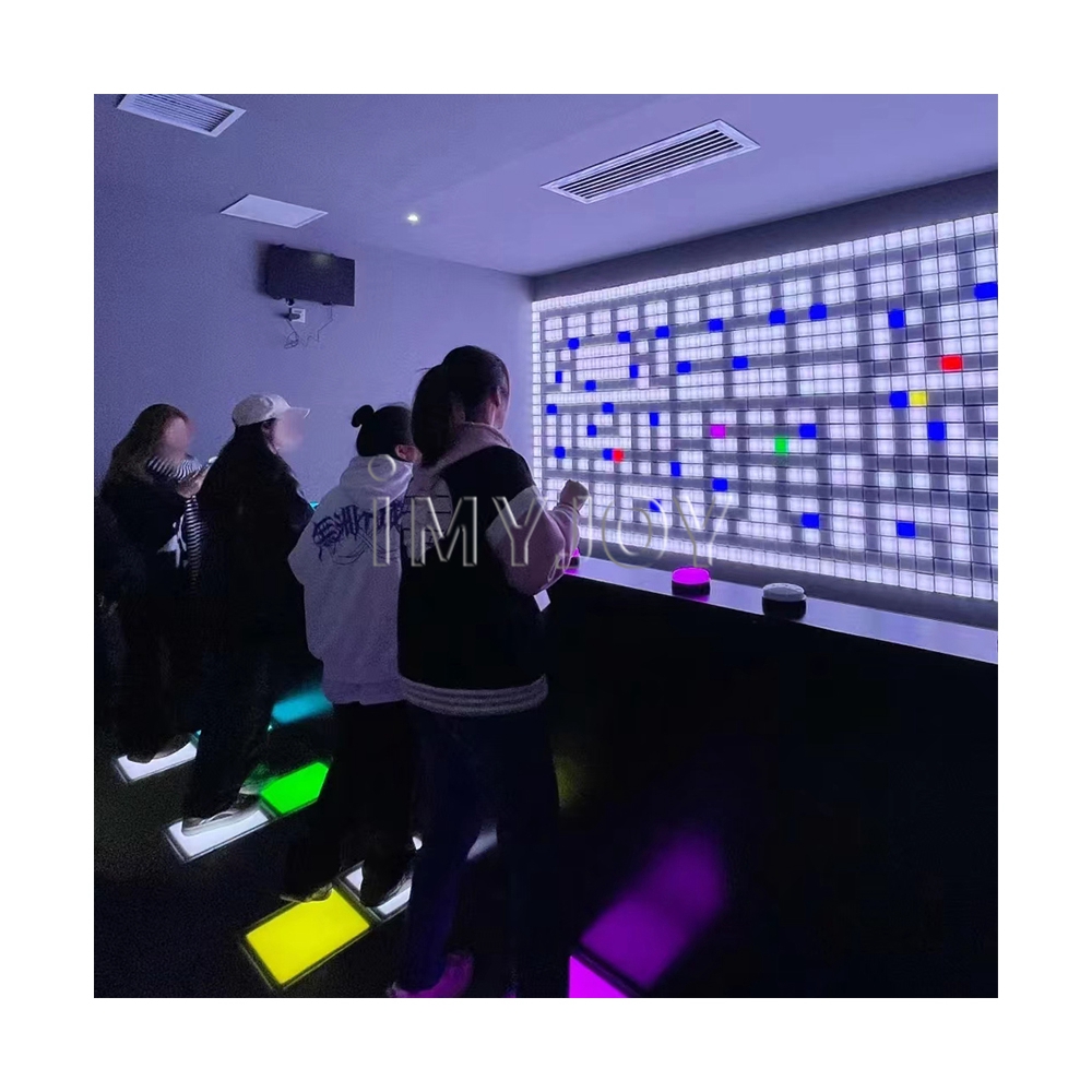 Team Building Active Escape Game Room Arena Interactive Push Led Button Light Grid Activate Control Game System