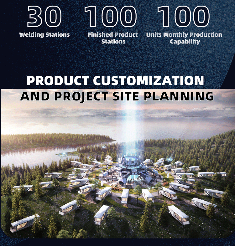 Premium Customizable Space Capsule Pods & Container Homes - Futuristic Architecture