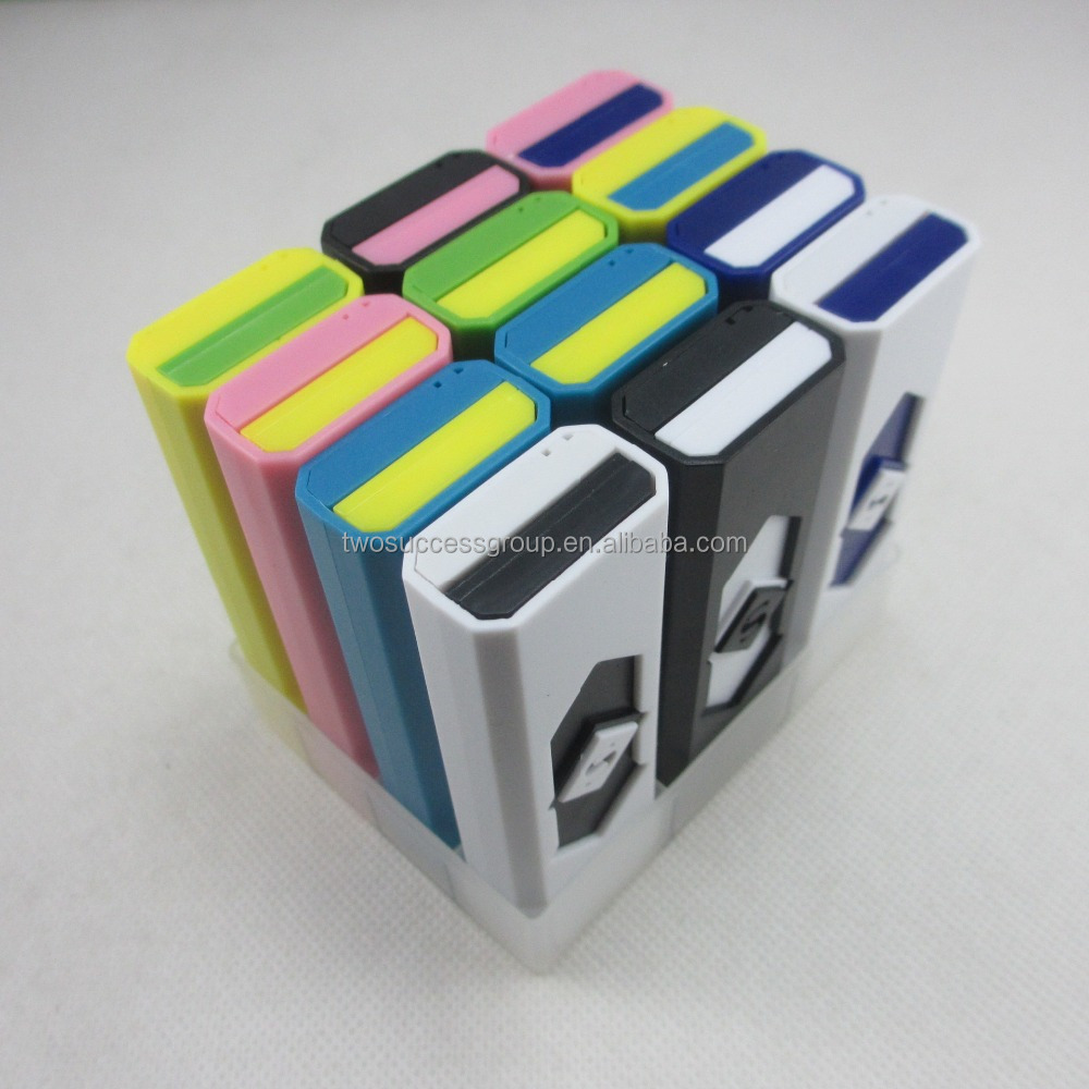 Hot Sale Colorful Rechargeable Electronic Cigarette Usb Lighter