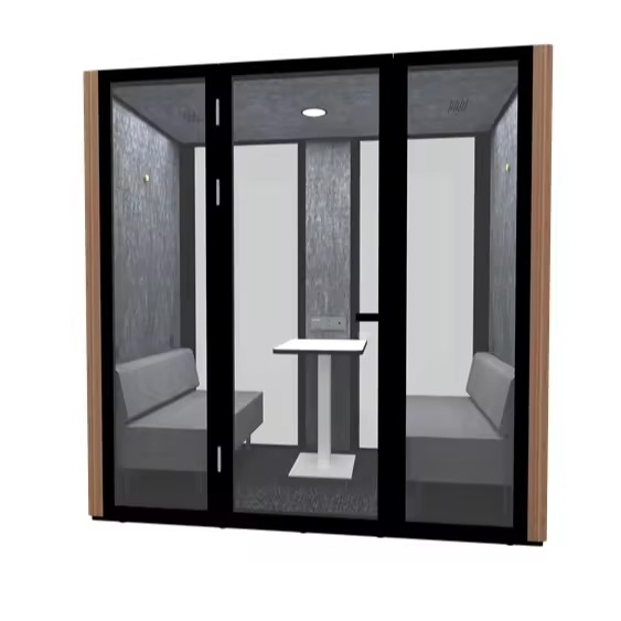 High Quality Strong Soundproof Indoor Phone Booth Modern Enclosed Office Pod for Outdoor Use Unlimited Private Space Wholesale