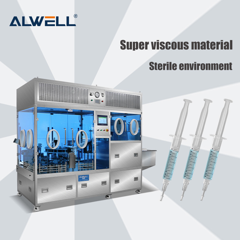 Automatic Electric Prefilled Sterile Packaging System Syringe Vial Cartridge Aseptic Filling Equipment with Motor &amp; Pump