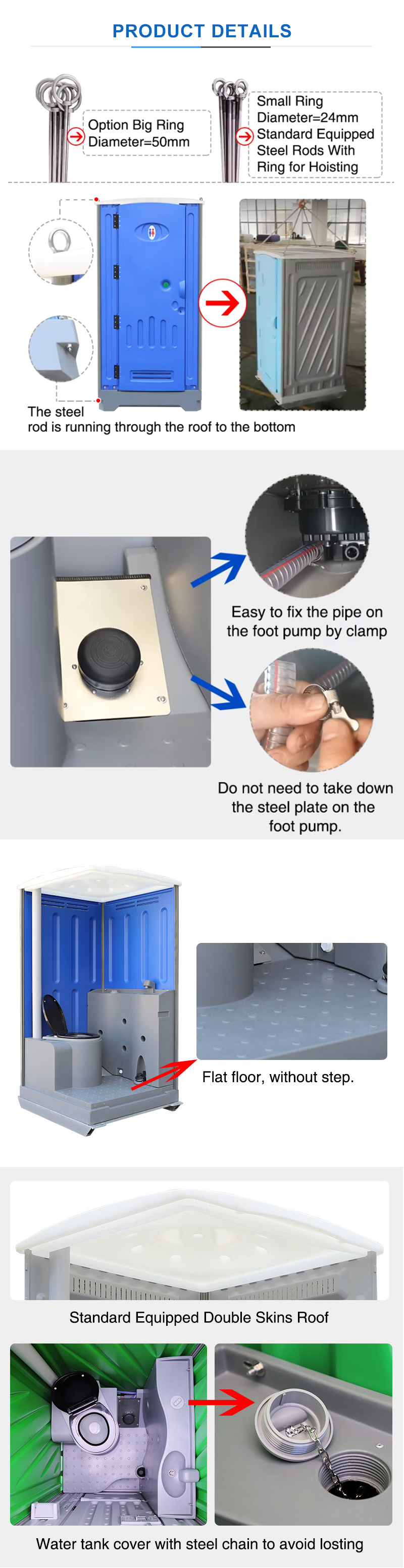 Portable Cabin Toilet