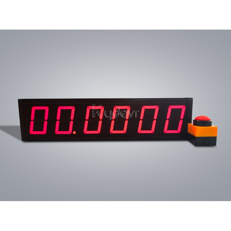 Interactive Reaction Push Button Pod Popular Games Challenge 4 6 Digit Led Digital Display 10 Seconds Challenge Timer
