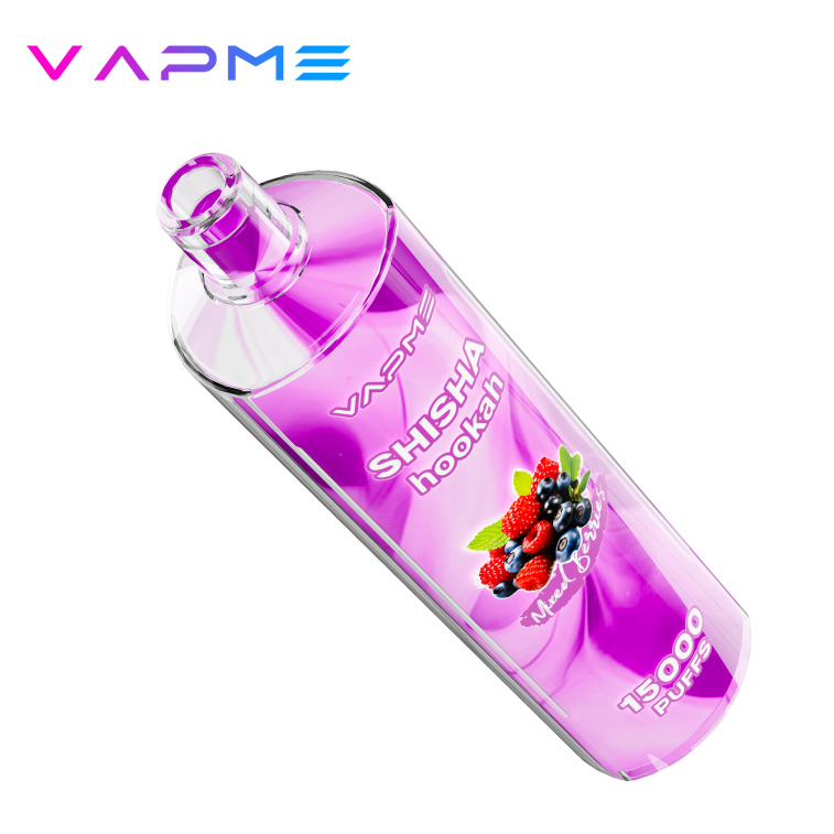 0% Original Vapme Shisha 15000 Puffs E Cigarettes Pod Device with 25ml Prefilled Vape
