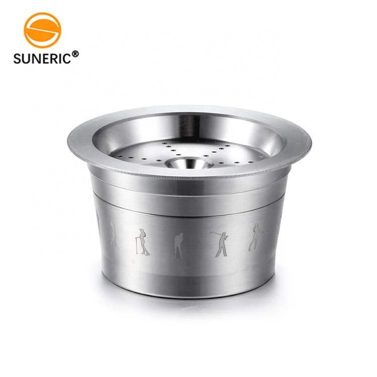 Refillable Coffee Filter Capsule Pods Set Caffitaly Tchibo Stainless Steel Coffee Capsules With Brush Spoon Tamper