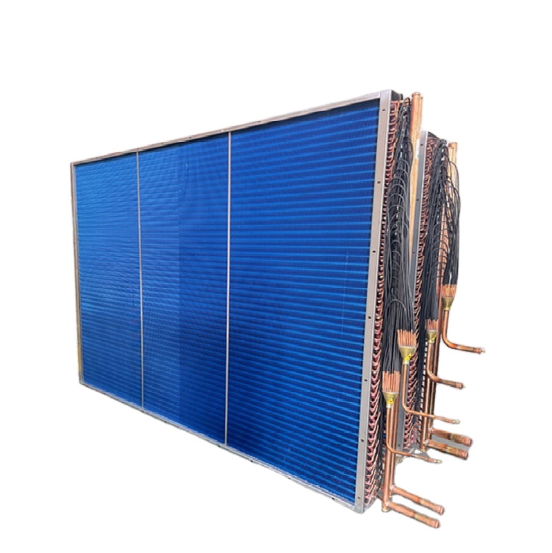 Custom Copper Fin Tube Heat Exchanger Replacement Coil for Industrial HVAC &amp; Dehumidification Systems