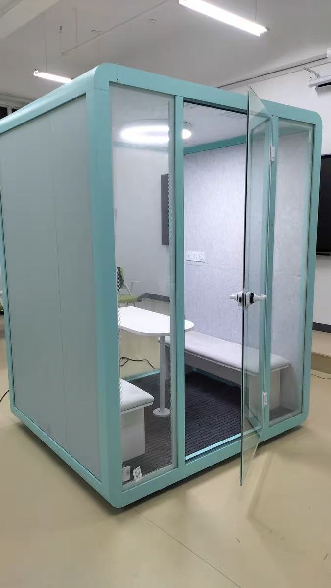 Portable Mini Outdoor Single Office Pod, Indoor Soundproof Acoustic Furniture, Home Office Mobile Phone Booth Pod