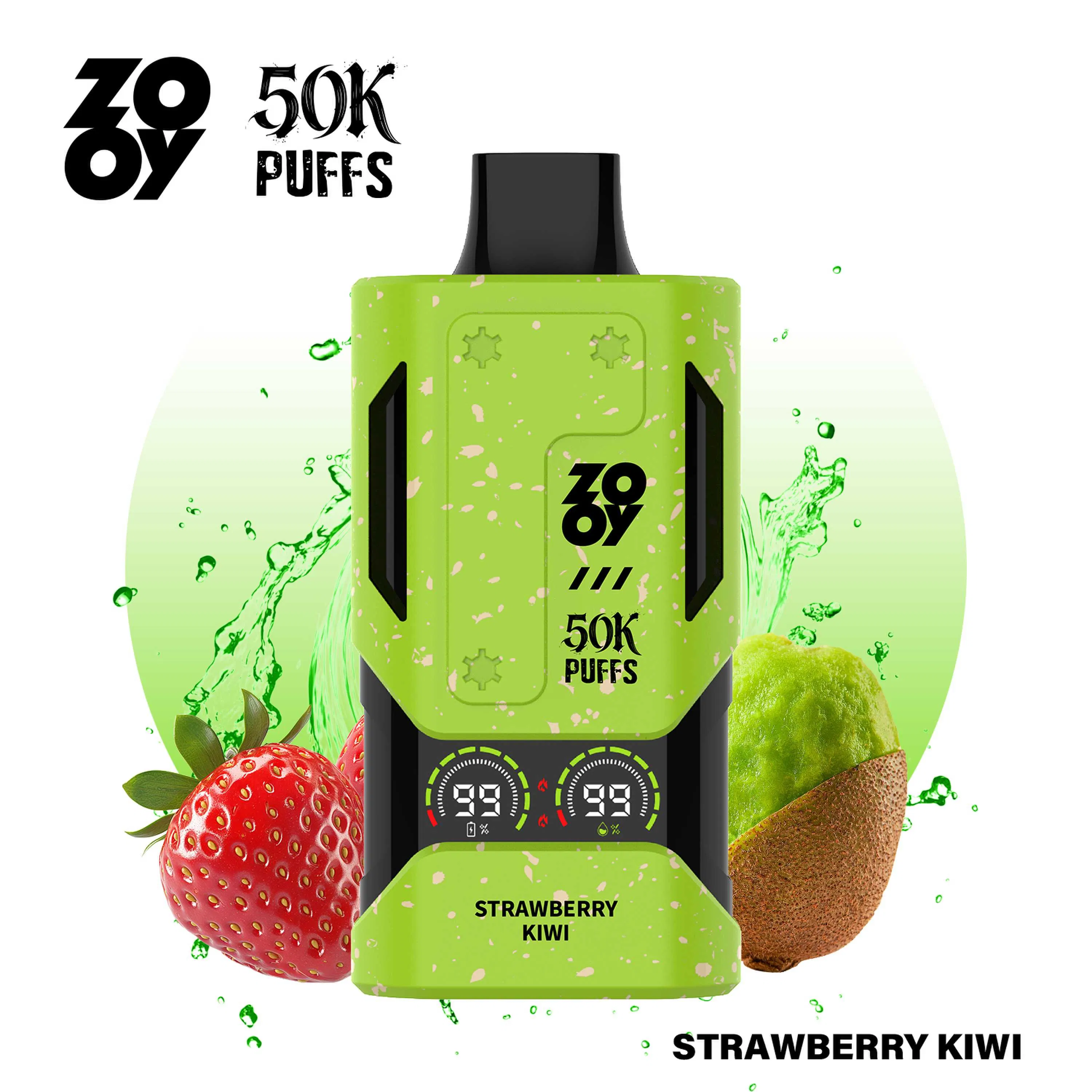 Zooy Mecha 50K Puff Vape Bood OEM ODM Zero Nicotine 20mg Tn9000 Af5000 180000 2500 Moon Night Vape EU Bar Vape