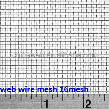 16mesh Stainless Steel Woven Wire Mesh for Air Filter and Faraday Cage EMI RFI Shielding