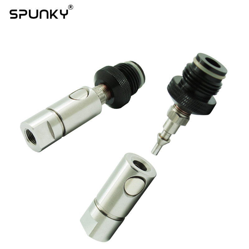 Replacement Fill Adapter Kit for Paintball Coil Remote Hose Tank Kits/Parts with Proconnect